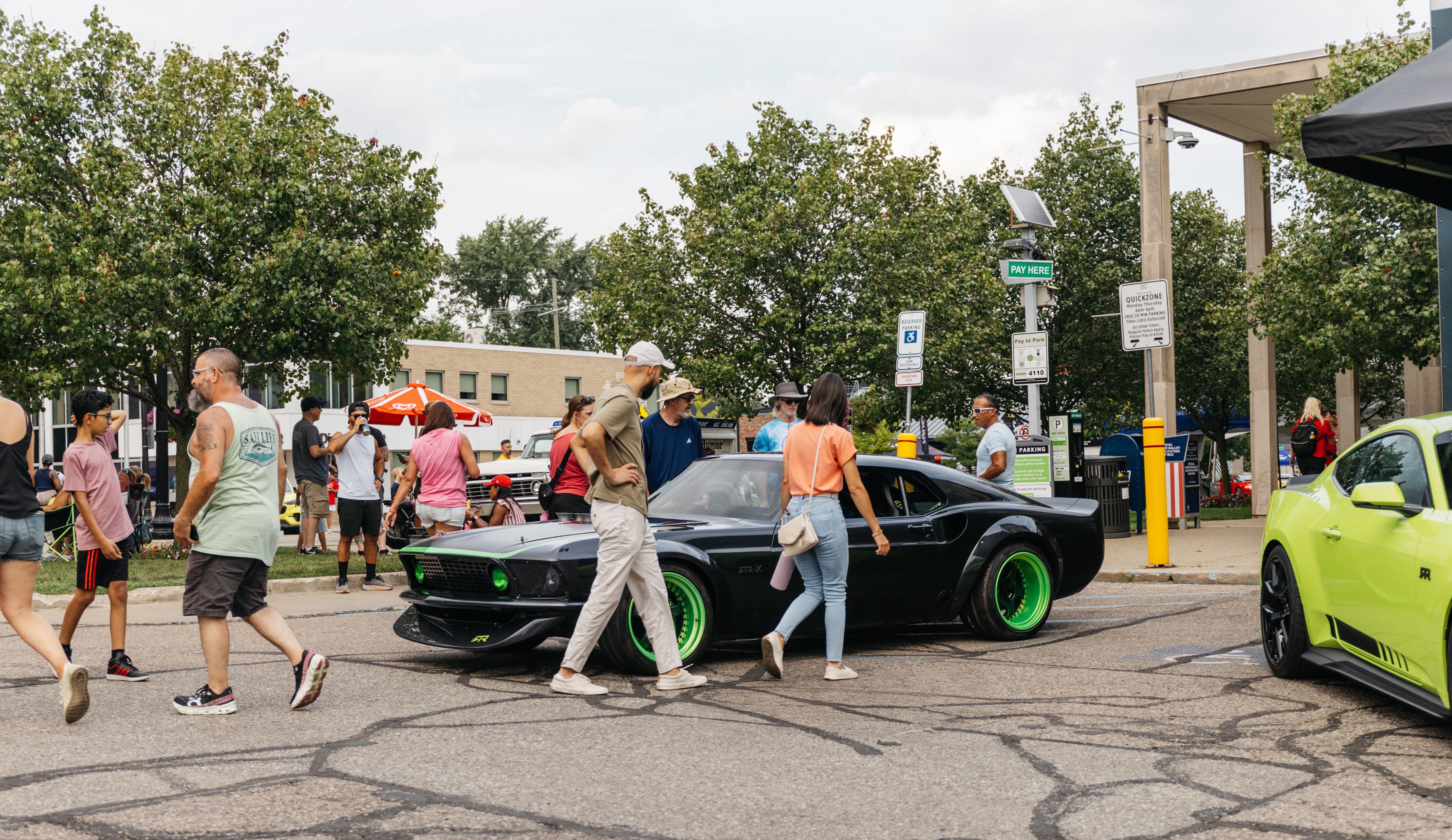 Attendees participate at the 2025 Woodward Dream Cruise in Michigan on August, 16, 2025.